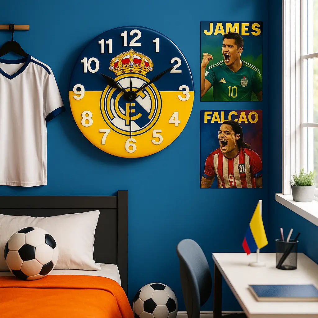 "Diseña tu reloj de pared en resina, único y hecho para tu hogar."