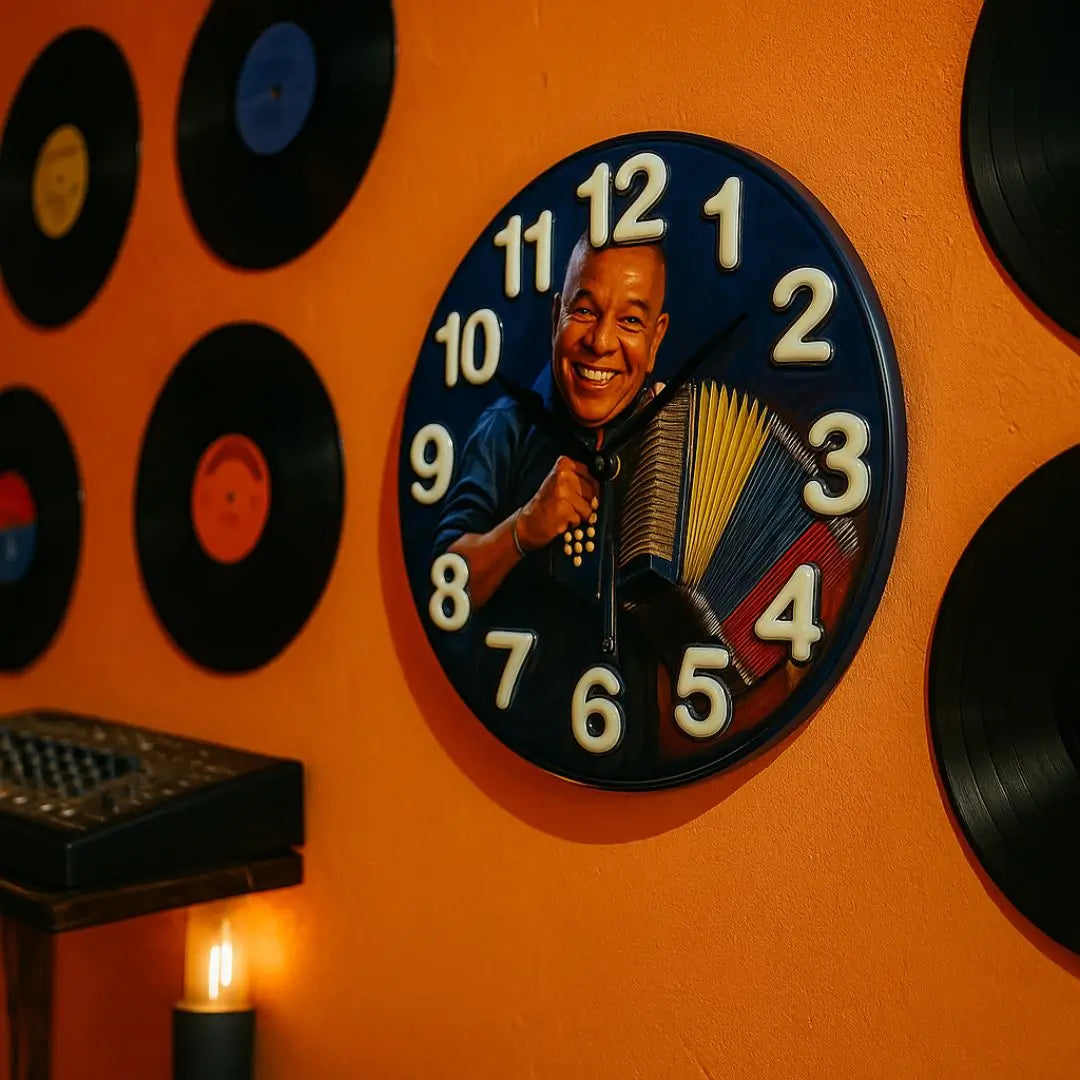 "Diseña tu reloj de pared en resina, único y hecho para tu hogar."