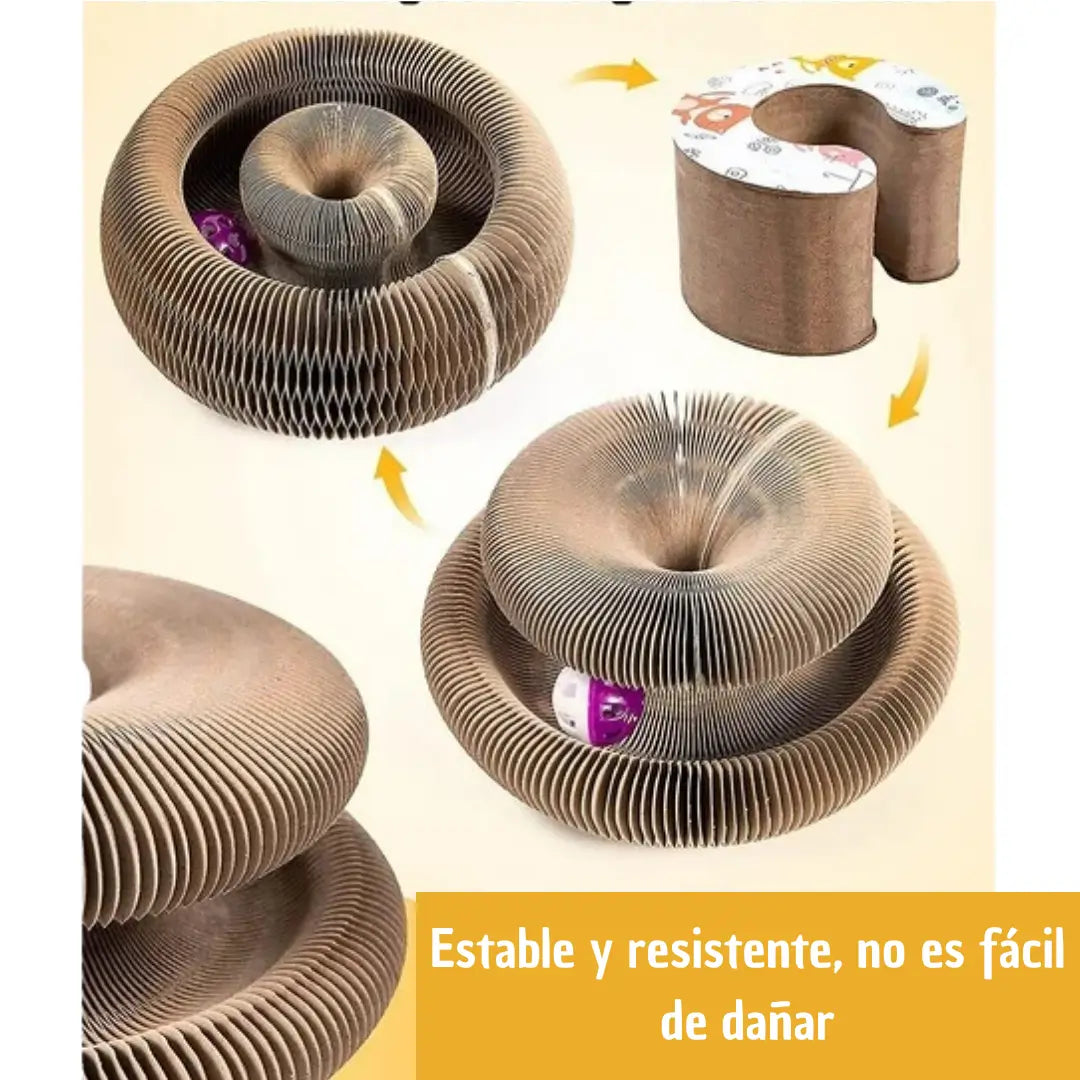 Juguete Rascador Para Gatos 3 en 1