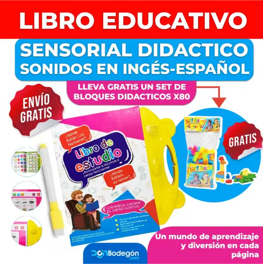 Libro Educativo Sensorial Didáctico