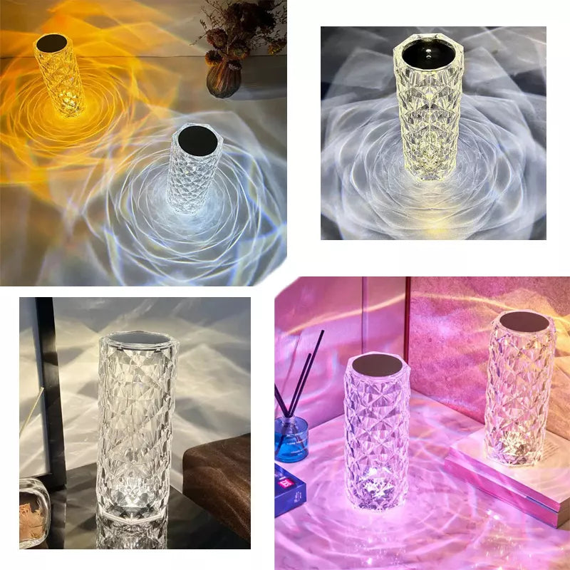 Lámpara de mesa Diamante de 16 Colores