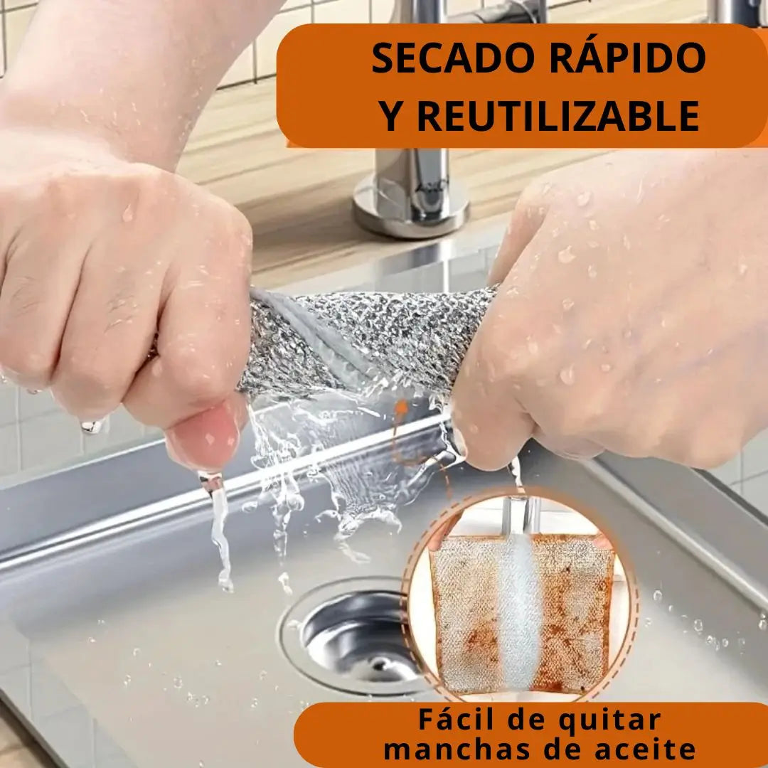 Transforma tu cocina en segundos con el Paño Mágico Pack de 10 Unidades!