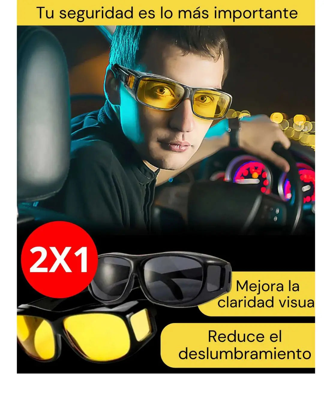 GAFAS DE CONDUCCIÓN- PAGUE 1 LLEVE 2