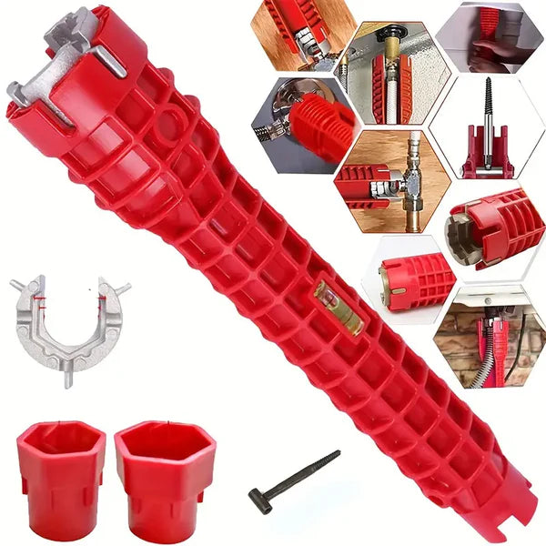 Llave Universal para Plomero 14 en 1
