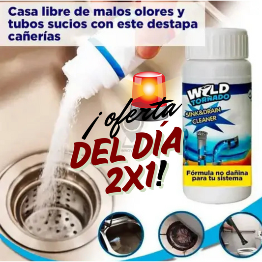 Destapa Caño 2X1